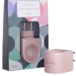 DIFUSOR AROMATIZADOR ELÉTRICO CANDY ROSA