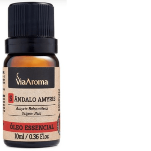 ÓLEO ESSENCIAL SÂNDALO AMYRIS 10ml - VIA AROMA