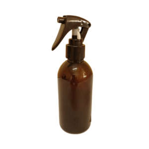 FRASCO PET AMBAR 200ML VALVULA MINI TRIGGER24/410
