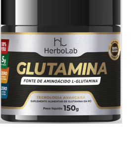 GLUTAMINA EM PÓ 150g