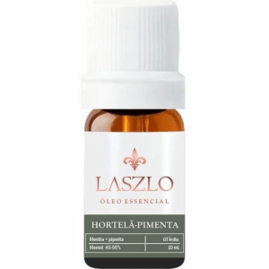 Óleo Essencial Hortelã-Pimenta GT Índia - 10 ml LASZLO