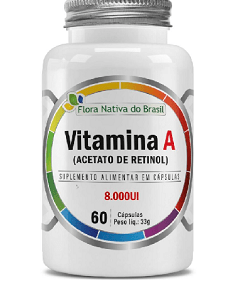 Vitamina A 8.000UI - 60 capsulas