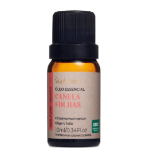 Óleo Essencial Canela Folhas Via Aroma - 10ml