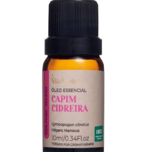Óleo Essencial Capim Cidreira Via Aroma - 10ml