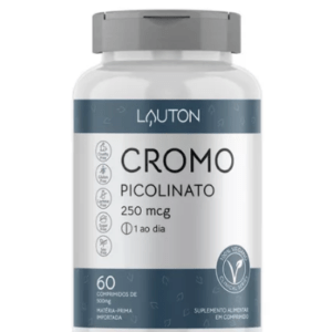 Cromo Picolinato 250mcg - 60 Comprimidos | Lauton