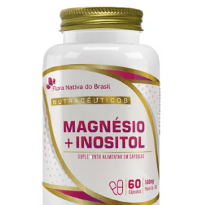Magnesio + Inositol - 60 capsulas/ Flora Nativa do Brasil