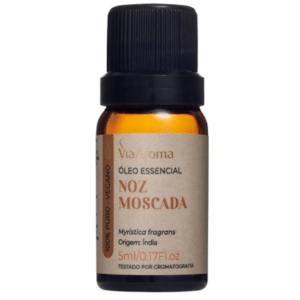 Óleo Essencial Noz Moscada - 5ml - PRODUTO PRÓXIMO DO VENCIMENTO