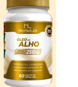 Oleo de Alho - 250mg 60 capsulas/ Herbolab