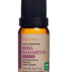 Óleo Essencial Rosa Damascena DILUÍDO 10% - PRÓXIMO DO VENCIMENTO