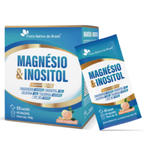 Magnésio e Inositol 20 saches - Flora Nativa do Brasil