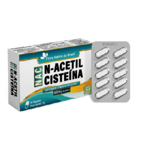 N-Acetil Cisteína -600mg - 30 capsulas FNB