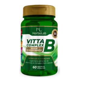 Vitta Complexo B 60 capsulas - Flora Nativa do Brasil