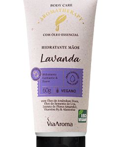Hidratante Mãos Lavanda Aromatherapy Via Aroma - 60g