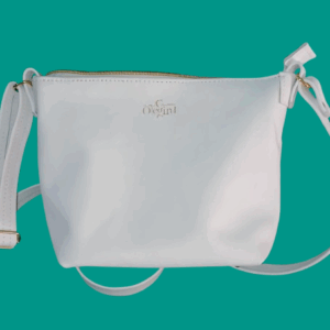 Bolsa feminina em couro (branca)